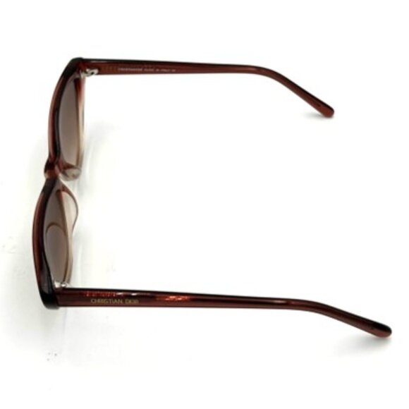 NIB-Christian Dior Gradient Brown Acetate Cat-Eye Sunglasses - Picture 4 of 4